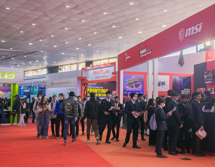 क्यान इन्फोटेक प्रर्दशनीमा प्रविधिप्रेमीको घुँइचो