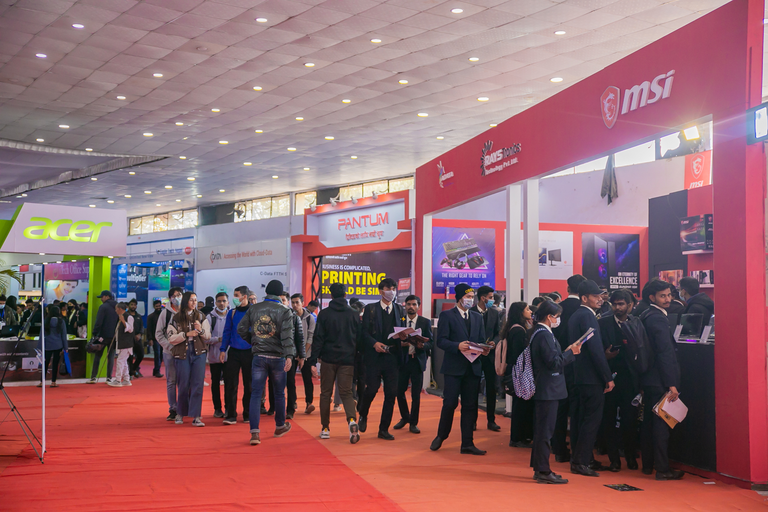 क्यान इन्फोटेक प्रर्दशनीमा प्रविधिप्रेमीको घुँइचो