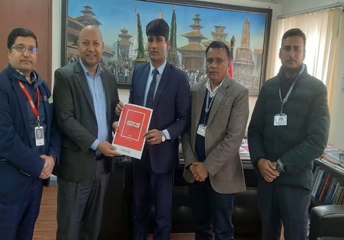 आईएमई डिजिटल सोलुसन र ललितपुर महानगरपालिका बिच सम्झौता