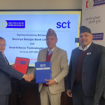 एससीटी र राष्ट्रिय वाणिज्य बैंकबीच एससीटी युपीआइ डेबिट कार्ड सेवा संचालन सम्झौता