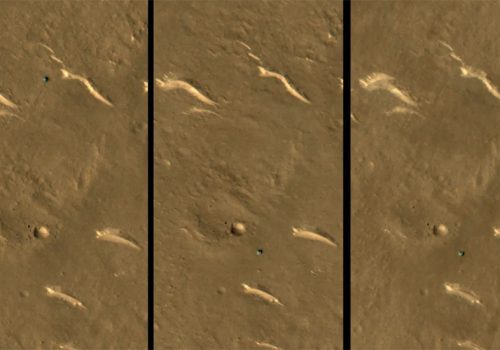 नासा मार्स अर्बिटरले खिच्यो महिनौंदेखि स्थिर रहेको चीनको झुरोङ रोभरको तस्विर