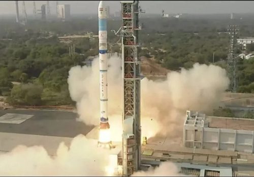 भारतीय स्मल स्याटेलाइट लन्च भेहिकलको प्रक्षेपण सफल