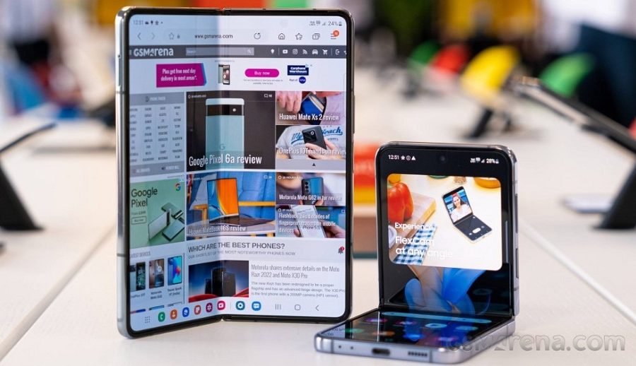 सामसङ ग्यालेक्सी जेड फोल्ड ५ र ग्यालेक्सी जेड फ्लिप ५ को स्टोरेज विवरण बाहिरियो