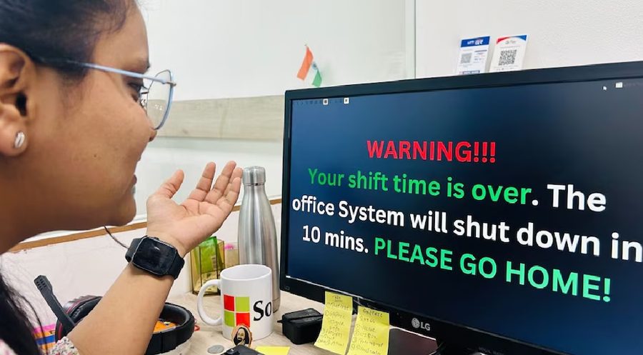 सिफ्ट सकिएसँगै कर्मचारीलाई घर जान कम्प्युटर कम्पनीको सूचना, लक गर्न सफ्टवेयर इन्स्टल !