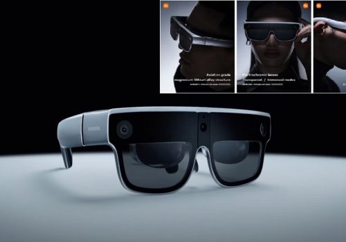 शाओमी वायरलेस एआर ग्लास डिस्कवरी एडिसन एमडब्लुसीमा प्रदर्शन