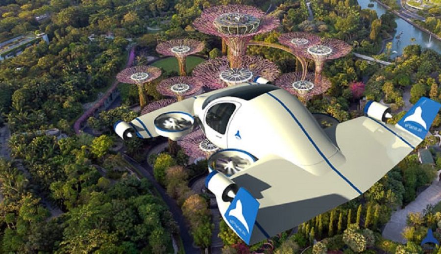 भारतीय स्टार्टअपद्वारा फ्लाईङ ट्याक्सी प्रस्तुत, रेञ्ज २०० किलोमिटर