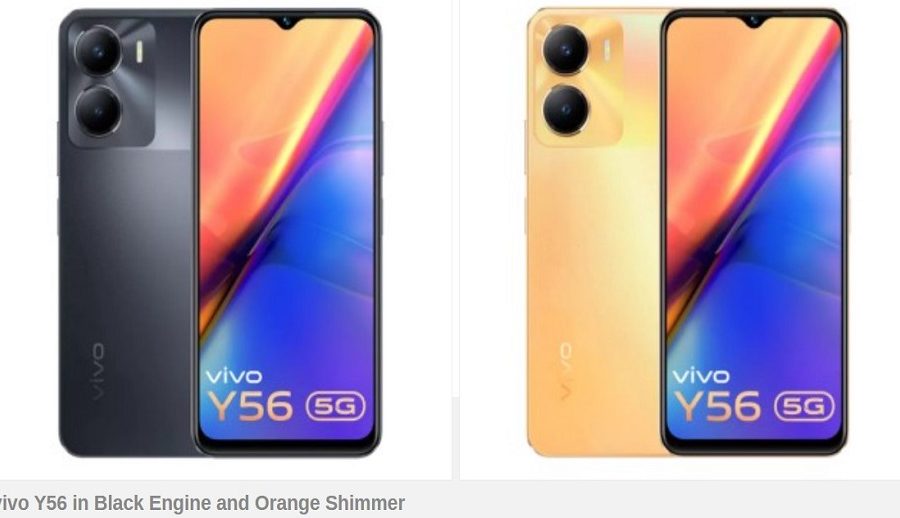 भीभो वाई५६ फाइभजीमा डाइमेन्सिटी ७०० र ५,००० एमएएचको ब्याट्री हुने