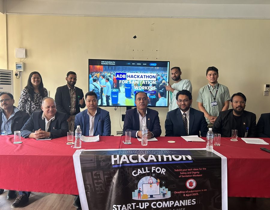 सरसफाईकर्मीको जीवन सम्मानित र सुरक्षित बनाउन स्यानिटेशन ह्याकाथन हुँदै