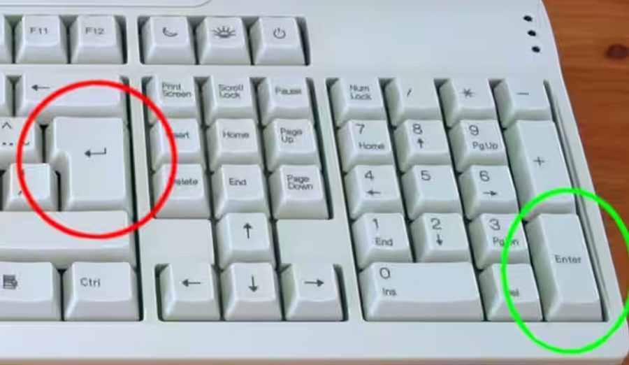 किबोर्डमा दुबै इन्टर बटन दाहिने छेउमा किन हुन्छन् ? रोचक छ यसको इतिहास
