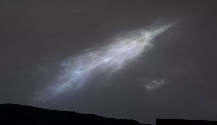 नासाको क्युरियोसिटी रोभरले खिच्यो मंगल ग्रहमा सूर्यको किरणको स्पष्ट दृश्य