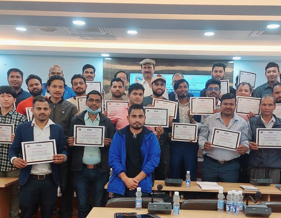 उद्योग संगठन मोरङद्धारा संचालित पि.एल.सी अटोमेशन तालिम सम्पन्न