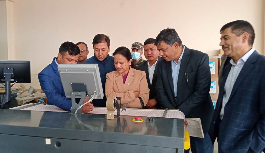 Communications Minister Sharma directs for printing excise duty stickers