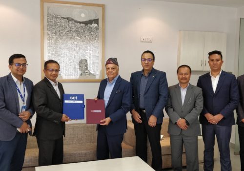 Agreement between SmartChoice Technologies and Himalayan Bank for Smart QR Payment