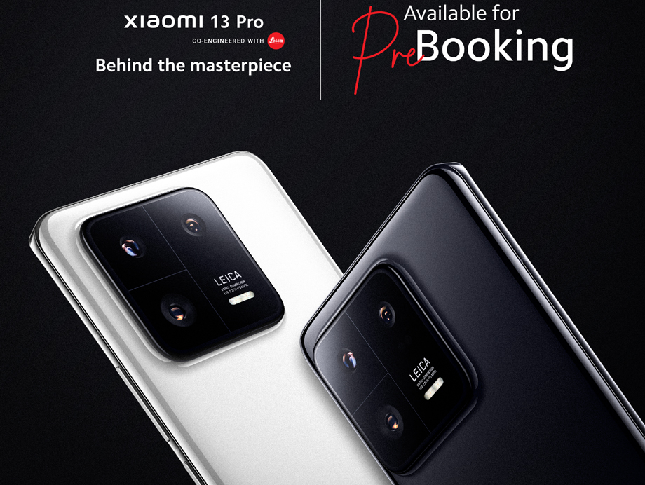 Xiaomi 13 Pro, Co-engineered with Leica camera available for pre-booking