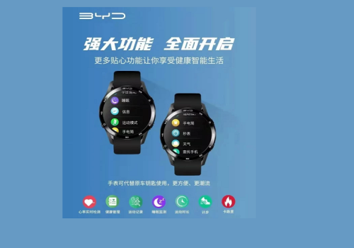 बीवाईडीको बिल्ट-इन कार किको साथमा नयाँ स्मार्ट वाच सार्वजनिक