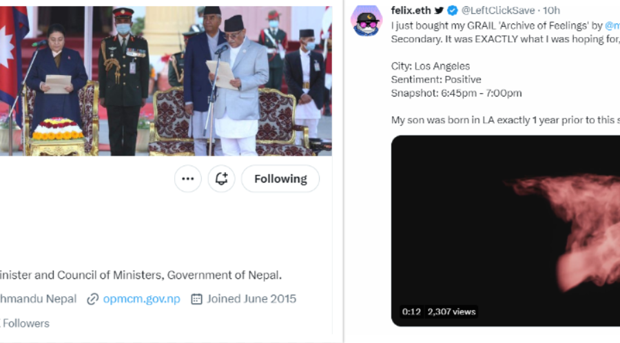 प्रधानमन्त्रीको ट्विटर अकाउन्ट ह्याक