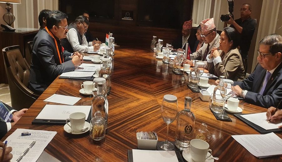 भारतबाट नेपाल टेलिफोन गर्दा लाग्ने महसुल दर घटाउन सञ्चार मन्त्री शर्माद्वारा भारत सरकारसँग आग्रह