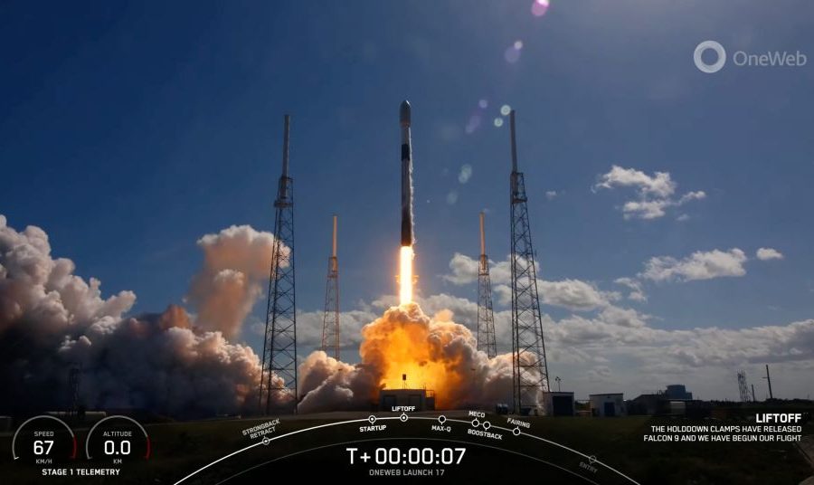 स्पेसएक्सले पूरा गर्यो वनवेबको लागि अन्तिम समर्पित ४० स्याटेलाइट प्रक्षेपण