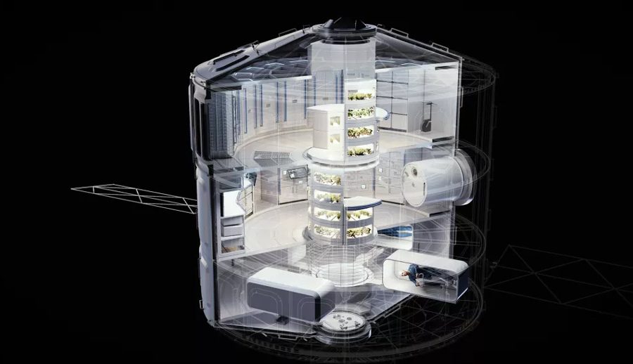 एयरबसले अनावरण गर्यो भविष्यको अन्तरिक्ष स्टेशनको अवधारणा (हेर्नुस् फोटोमा)