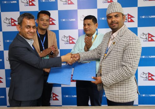 Now all the required infrastructure of the Internet for cricket will be provided by WorldLink
