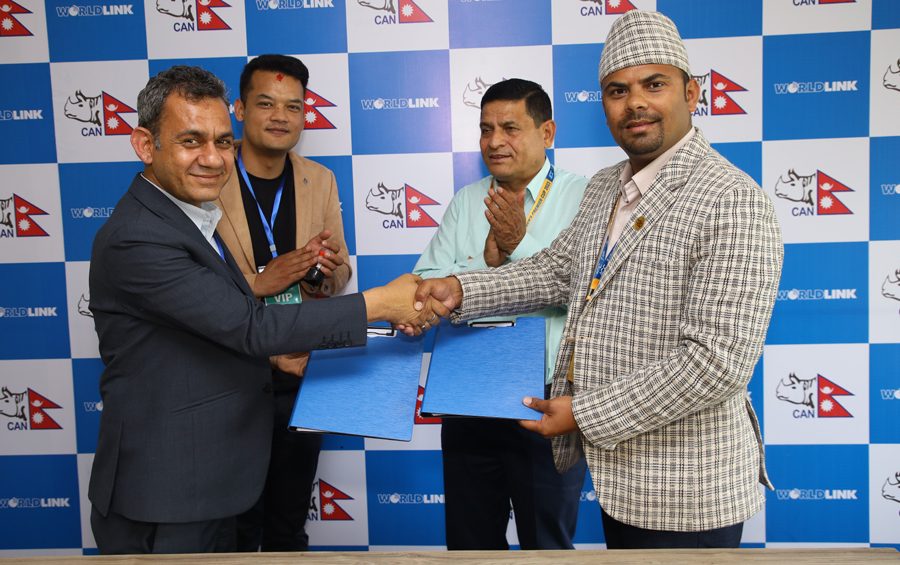 क्रिकेटका लागि आवश्यक पर्ने इन्टरनेट सम्बन्धी सम्पूर्ण पूर्वाधार अब वर्ल्डलिंकले प्रदान गर्ने