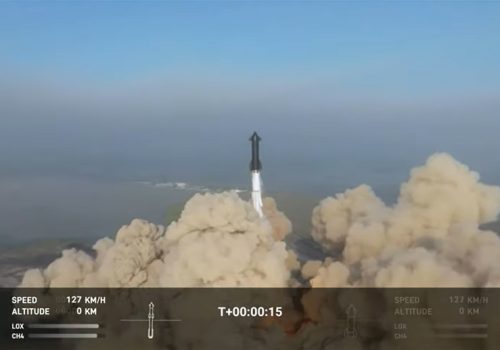 स्पेसएक्स स्टारशिपको सफलतापूर्वक उडान, गन्तव्यमा पुग्नुअघि नै विस्फोट