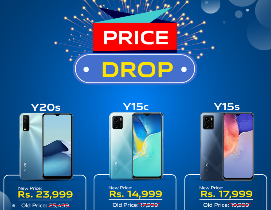 Vivo drop the price of Y Series Smartphones