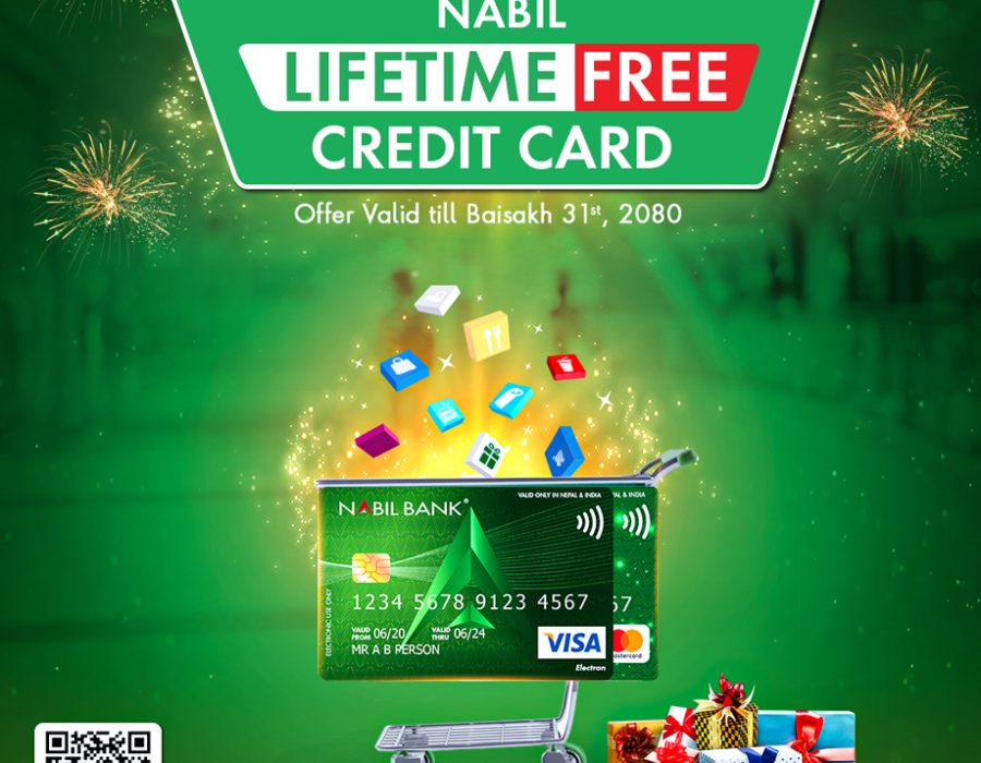 Nabil launched lifetime free credit card for the first time