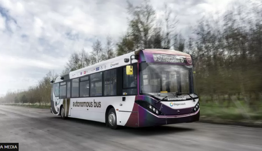 विश्वको पहिलो सेल्फ-ड्राइभिङ बस स्कटल्याण्डमा शुरु हुँदै