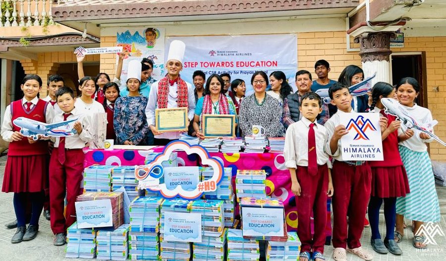 हिमालय एअरलाइन्स्को प्रयास नेपालका बालबालिकाको स्टार्टअपलाई सहयोग