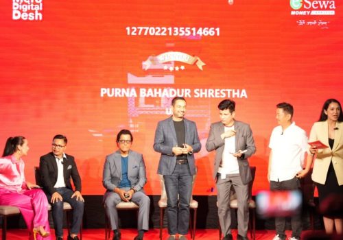 Purna Bahadur slected under Mero Digital Desh initiative by Esewa Money Transfer