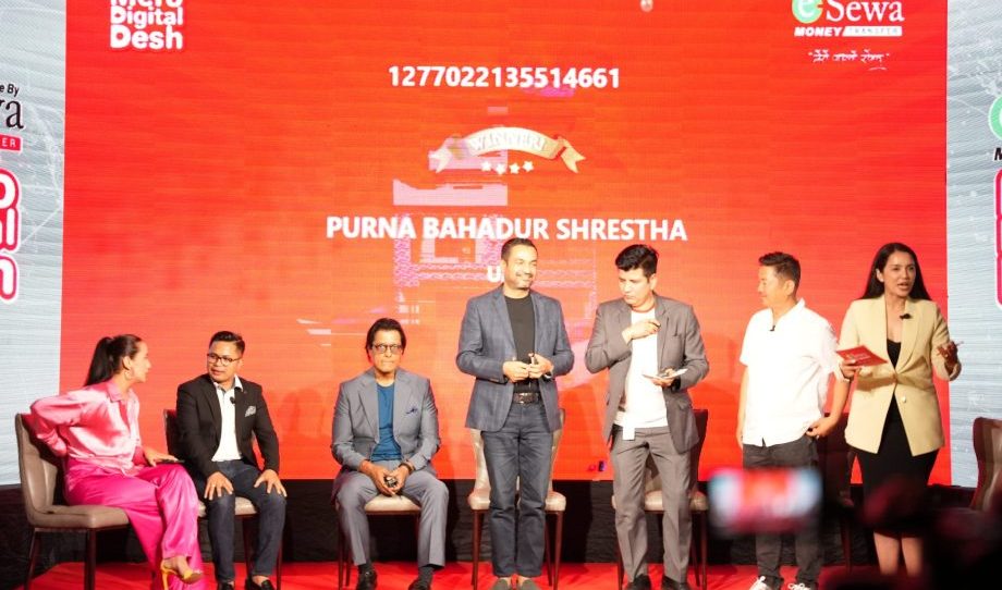 Purna Bahadur slected under Mero Digital Desh initiative by Esewa Money Transfer
