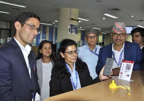 ‘नमस्ते पे’ क्युआर कोडमार्फत नेपाल टेलिकमको विभिन्न सेवाको बिल भुक्तानी गर्न सकिने