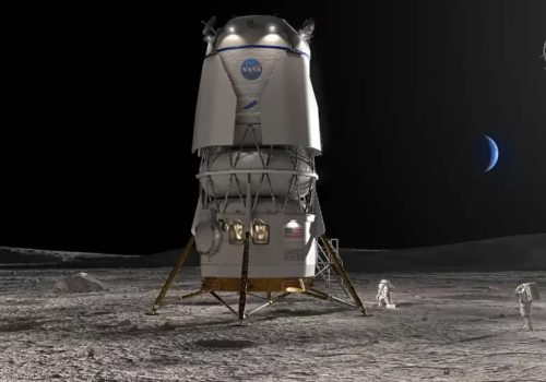 ब्लू ओरिजिनले आर्टेमिस अन्तरिक्ष यात्रीहरूको लागि नासाको नयाँ ‘चन्द्र यान’ निर्माण गर्ने