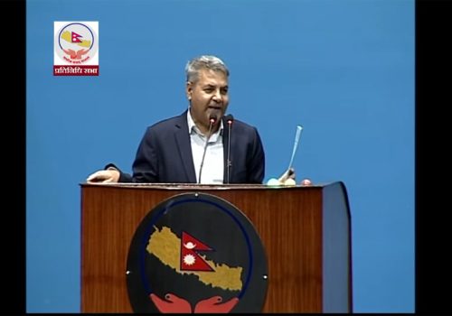 संसदमा गोकुल बास्कोटाको प्रश्न- “के डिजिटल हस्ताक्षर गर्ने कानून पास भयो ?”