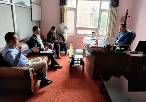 काठमाडौं महानगरपालिकाका अव्यवस्थित इन्टरनेटको तार मिलाउन सरोकारबालाबीच सहकार्य गरिने