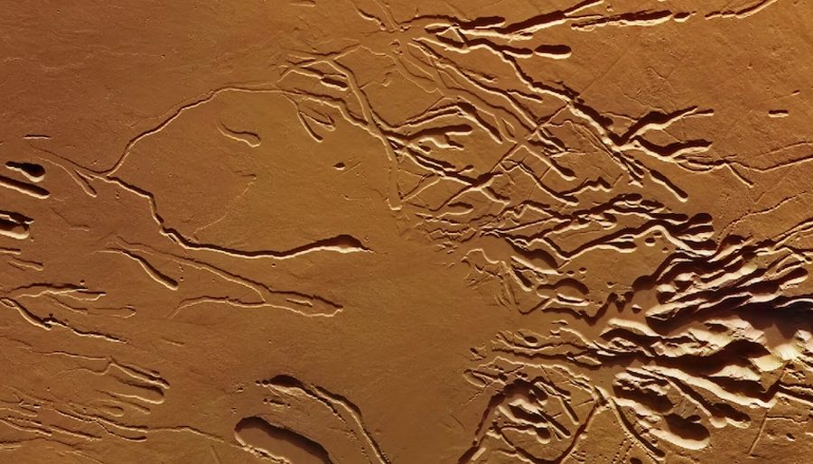 मंगल ग्रहको दोस्रो अग्लो ज्वालामुखी पहाडको तस्बिर आयो, त्यसको अगाडि सगरमाथा पनि फुच्चे !