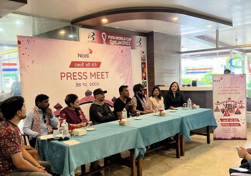 शनिबार हाटखोला मैदान, विराटनगरमा एनसेल कन्सर्ट हुँदै