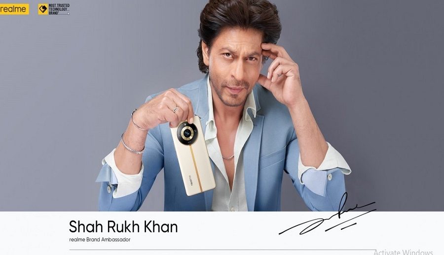 बलिउड सुपरस्टार शाहरुख खान भए रियलमी स्मार्टफोनको ब्रान्ड एम्बेसडर