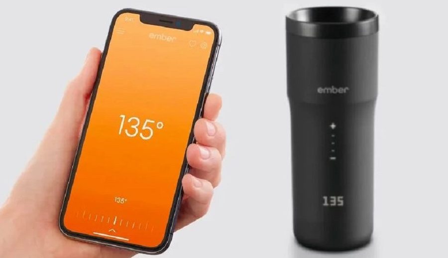 एप्पलको एम्बर टेम्परेचर कन्ट्रोल्ड ट्राभल मग लन्च