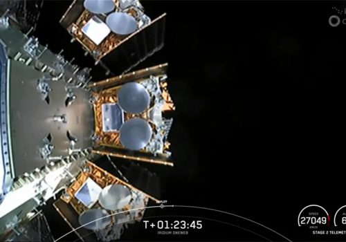 स्पेसएक्सले प्रक्षेपण गर्यो वनवेबको जेट २ स्याटेलाइटको प्रविधि प्रदर्शक