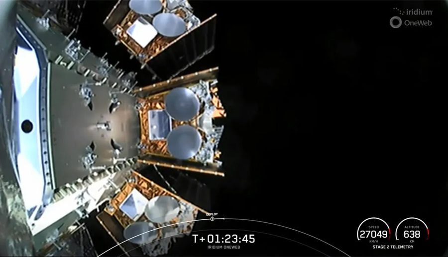 स्पेसएक्सले प्रक्षेपण गर्यो वनवेबको जेट २ स्याटेलाइटको प्रविधि प्रदर्शक