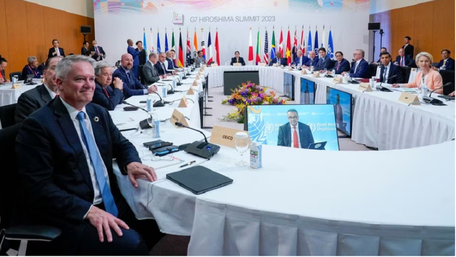 जी७ राष्ट्रद्वारा एआईको लागि विश्वव्यापी प्राविधिक मापदण्ड विकास गर्न आह्वान