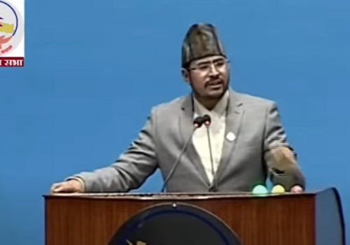 सबै क्षेत्रमा डिजिटल प्रणालीमा लागू गर्नुहोस्, एक रुपैयाँ पनि विदेशीसँग लिनु पर्दैनः सांसद ज्ञानेन्द्र शाही