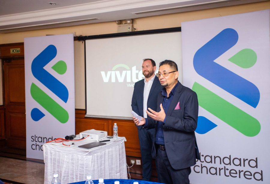 Standard Chartered Bank partners with Contour to conduct a Blockchain knowledge sharing session for NRB