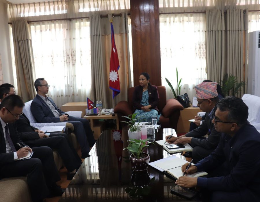 चीनका कम्पनीलाई कामको गुणस्तरमा पनि ध्यान दिन सञ्चार मन्त्रीको आग्रह