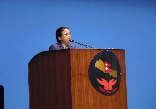 विद्युतीय तथ्याङ्कहरूलाई व्यवस्थित बनाउन विद्युतीय तथ्याङ्क सुरक्षा नीति तर्जुमा गरिने: सञ्चार मन्त्री शर्मा