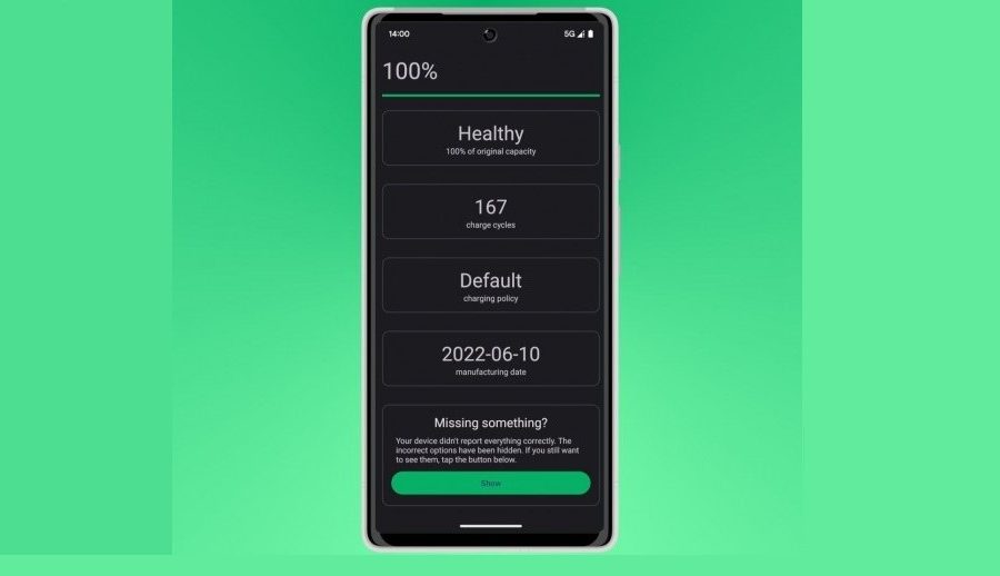 एन्ड्रोइड १४ ले फोन र ट्याब्लेटहरूमा ब्याट्री हेल्थ फिचर ल्याउने