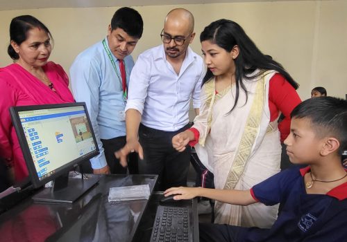 महानगरका १४ ओटा विद्यालयमा कोड क्लव गठन, उपप्रमुख डंगोलबाट शितला माविमा शुभारम्भ