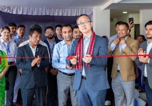 पोखरामा नेटा इभीको शोरुम उद्घाटन